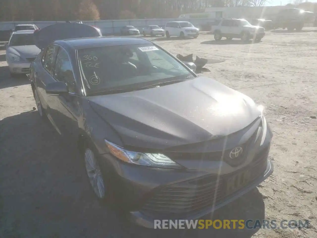 1 Photograph of a damaged car 4T1B11HK2KU837924 TOYOTA CAMRY 2019