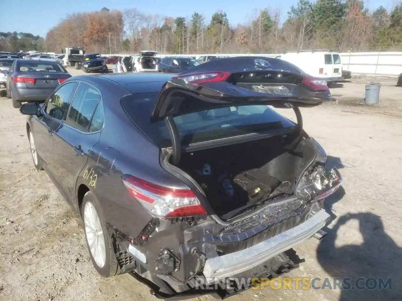 3 Photograph of a damaged car 4T1B11HK2KU837924 TOYOTA CAMRY 2019