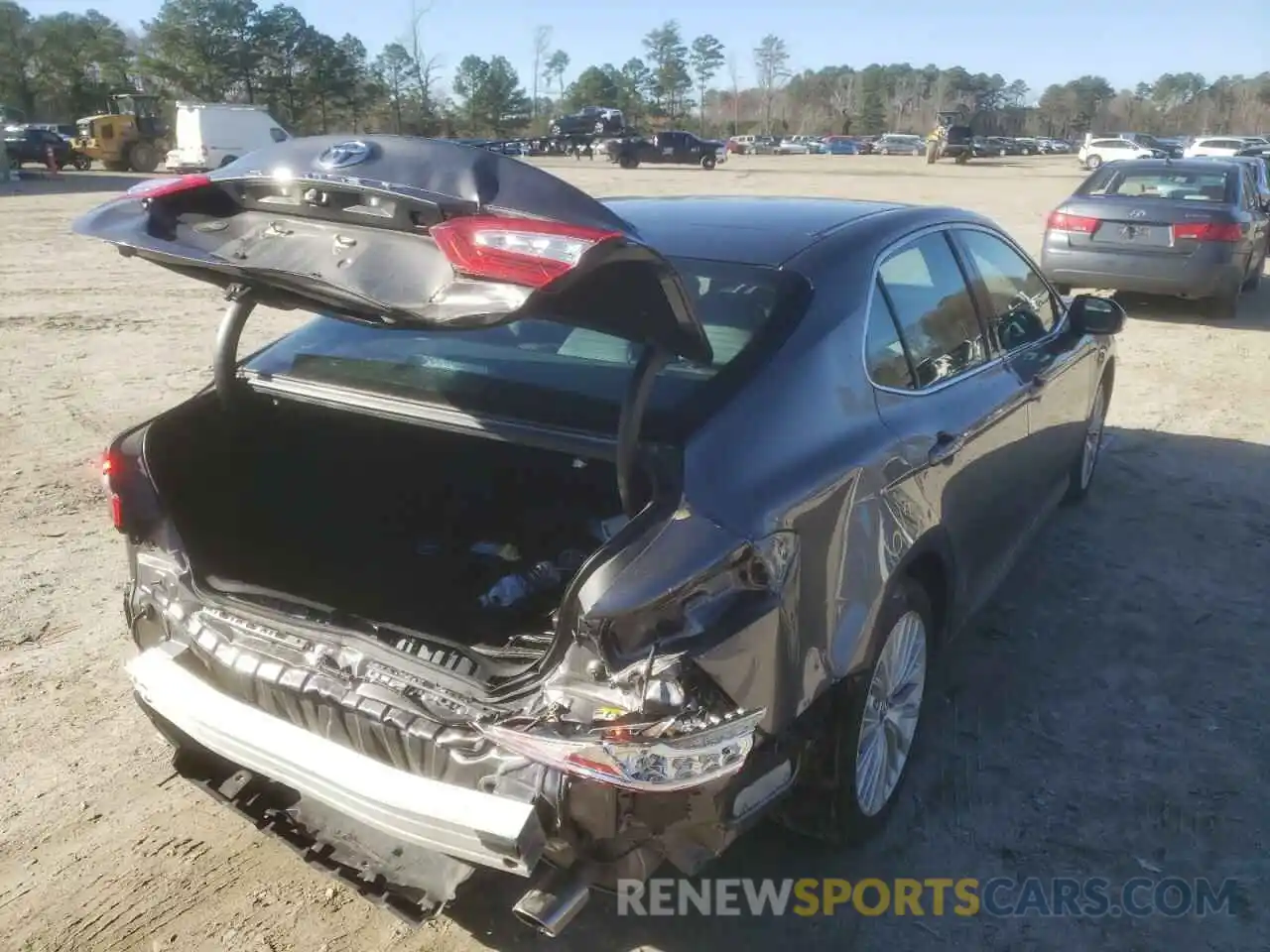 4 Photograph of a damaged car 4T1B11HK2KU837924 TOYOTA CAMRY 2019