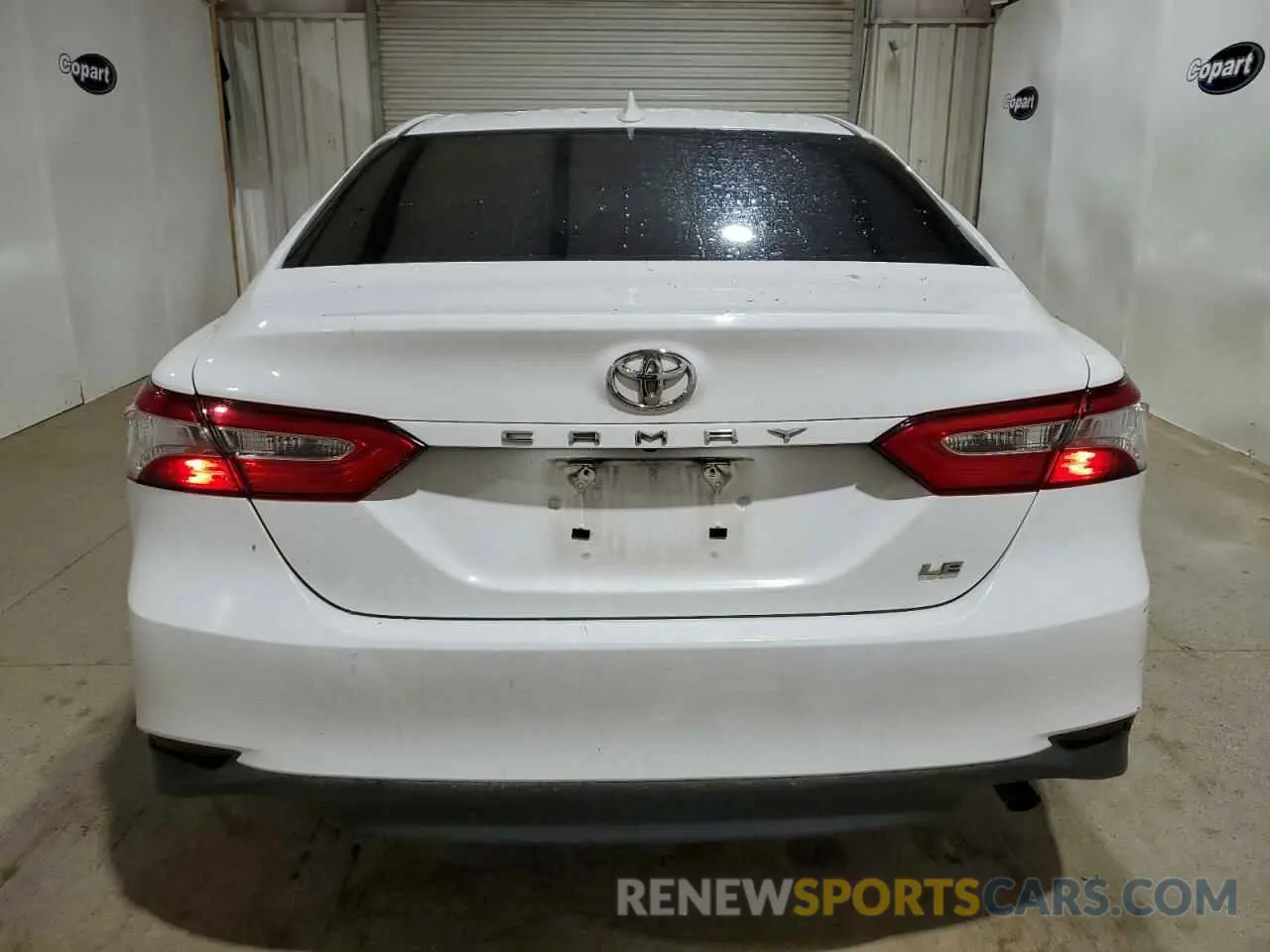 6 Photograph of a damaged car 4T1B11HK2KU839141 TOYOTA CAMRY 2019