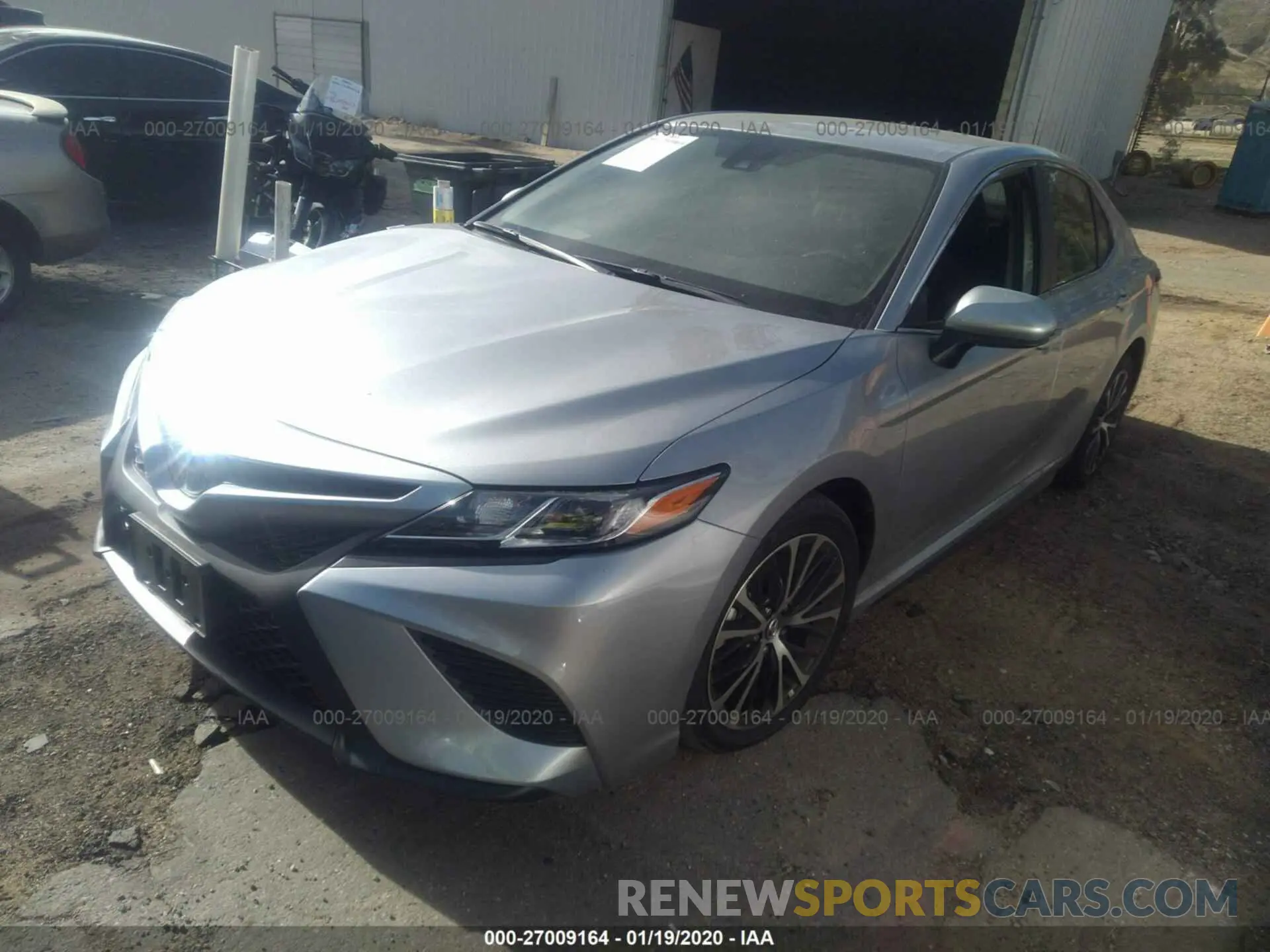 2 Photograph of a damaged car 4T1B11HK2KU839236 TOYOTA CAMRY 2019