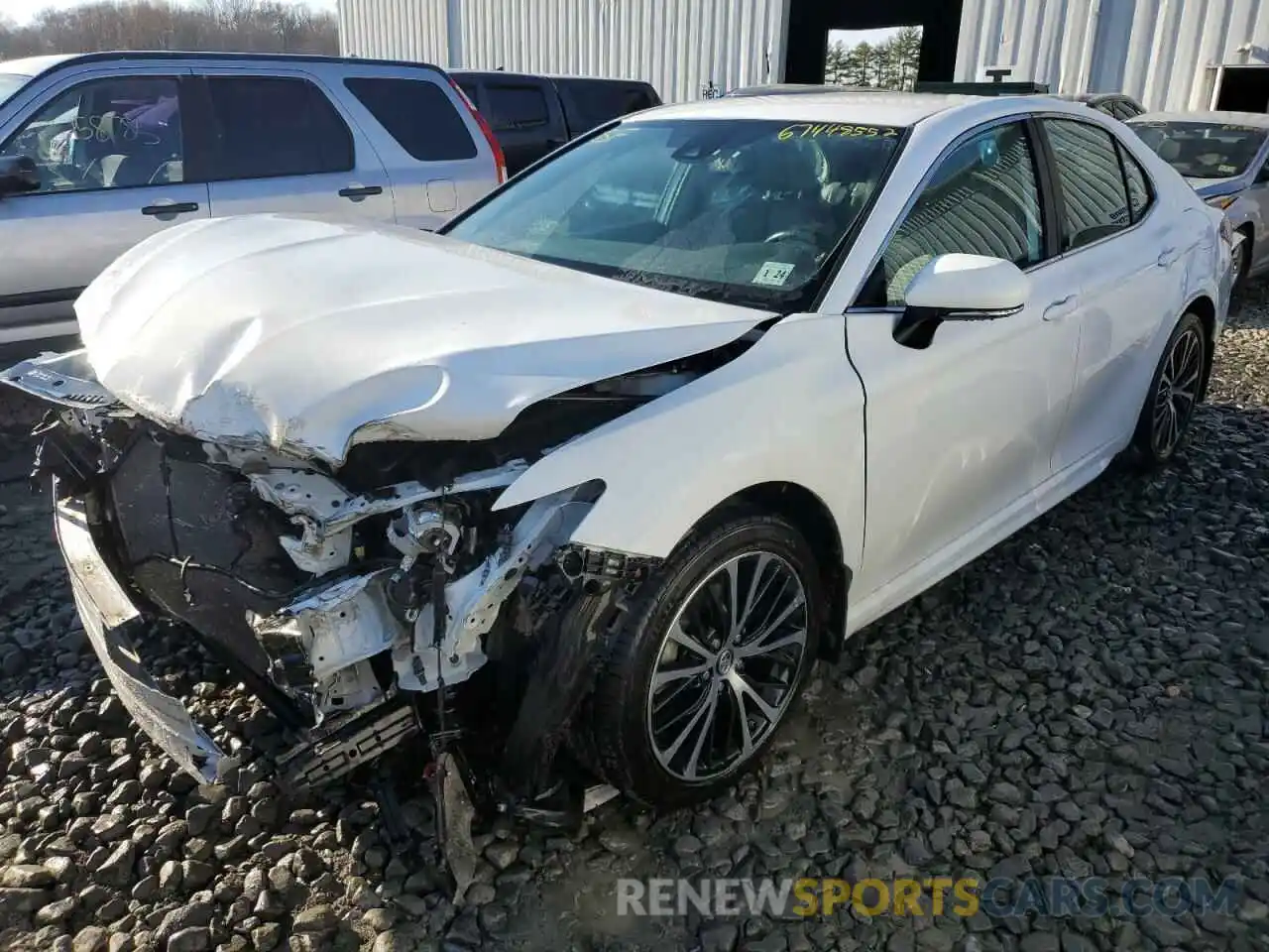 1 Photograph of a damaged car 4T1B11HK2KU840077 TOYOTA CAMRY 2019