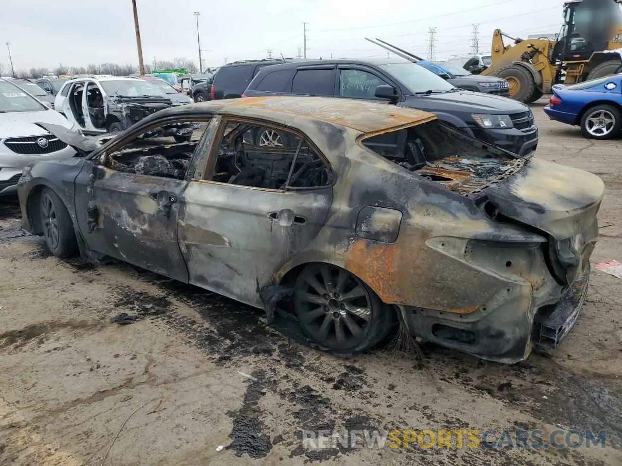 2 Photograph of a damaged car 4T1B11HK2KU840578 TOYOTA CAMRY 2019
