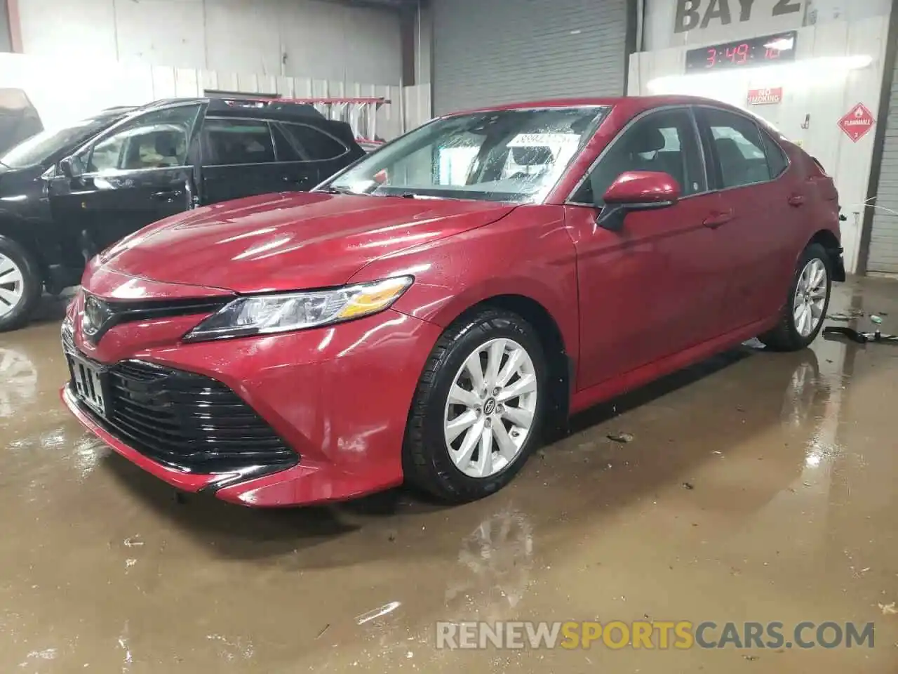 1 Photograph of a damaged car 4T1B11HK2KU841424 TOYOTA CAMRY 2019