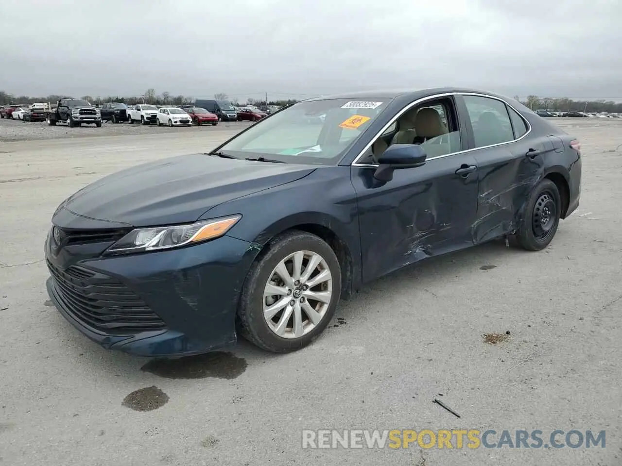 1 Photograph of a damaged car 4T1B11HK2KU842475 TOYOTA CAMRY 2019