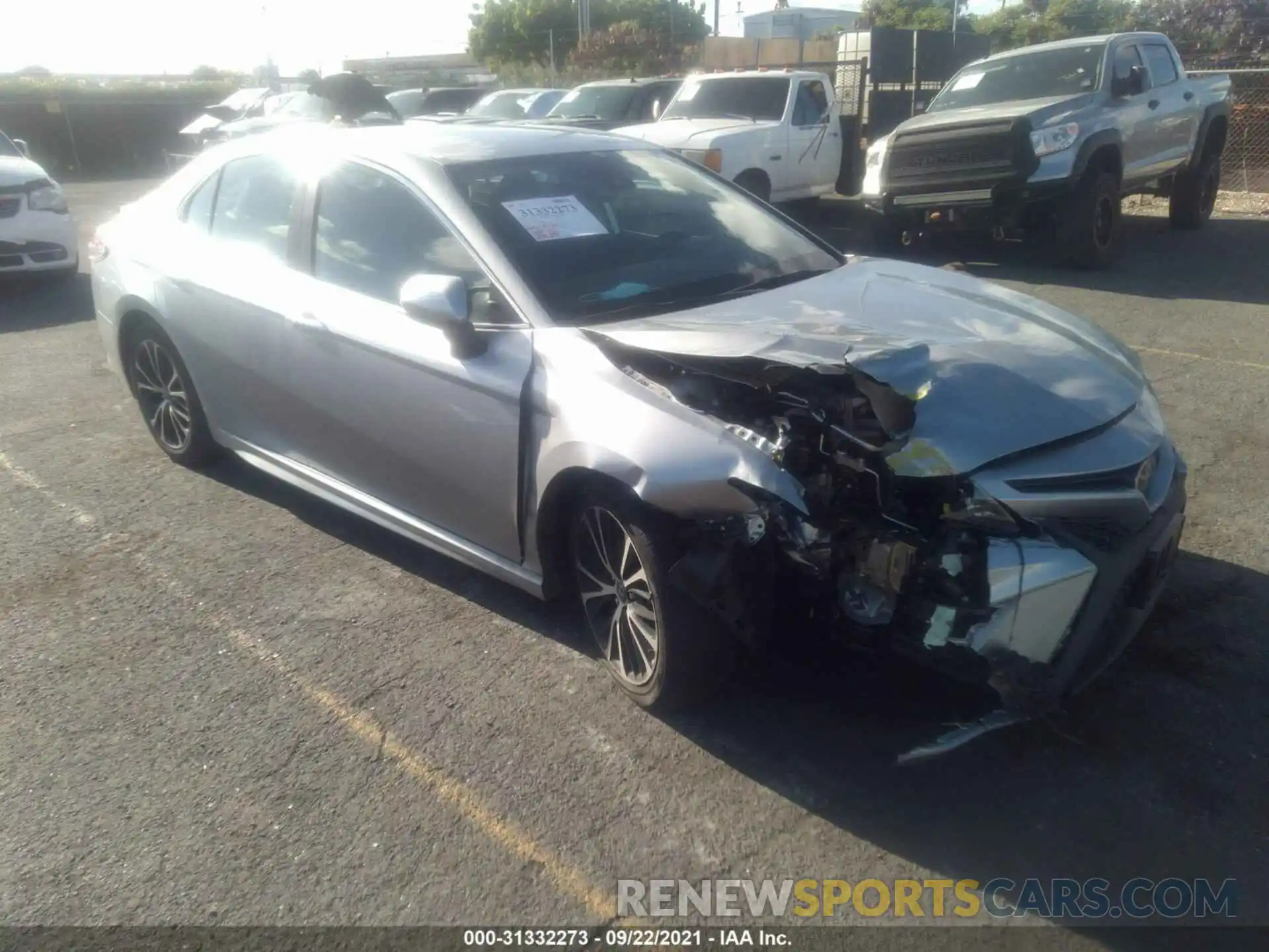 1 Photograph of a damaged car 4T1B11HK2KU843786 TOYOTA CAMRY 2019