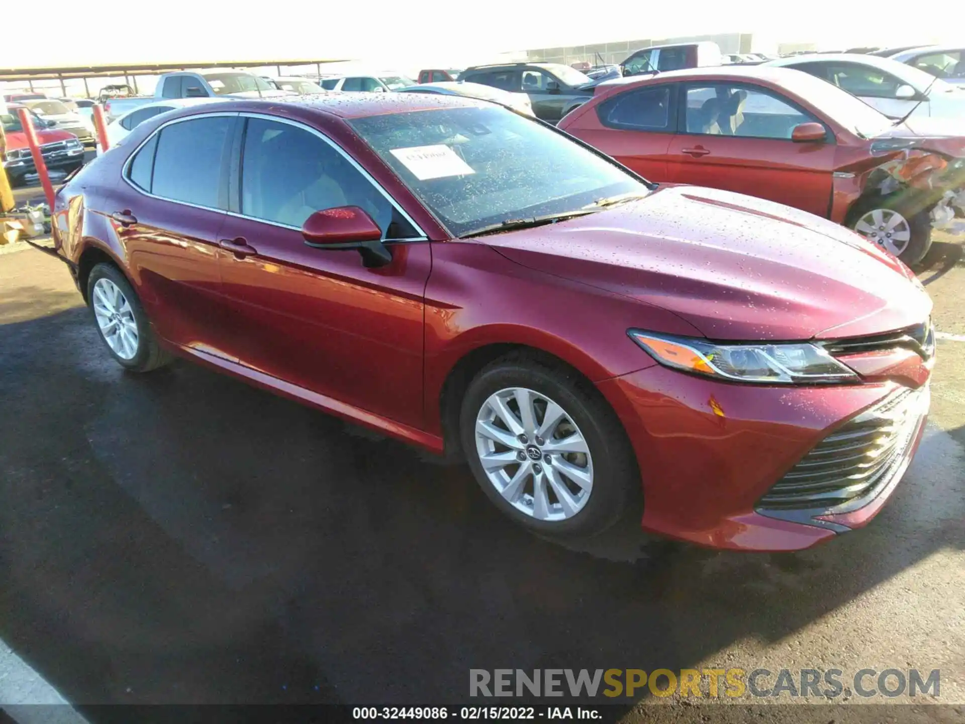 1 Photograph of a damaged car 4T1B11HK2KU844355 TOYOTA CAMRY 2019