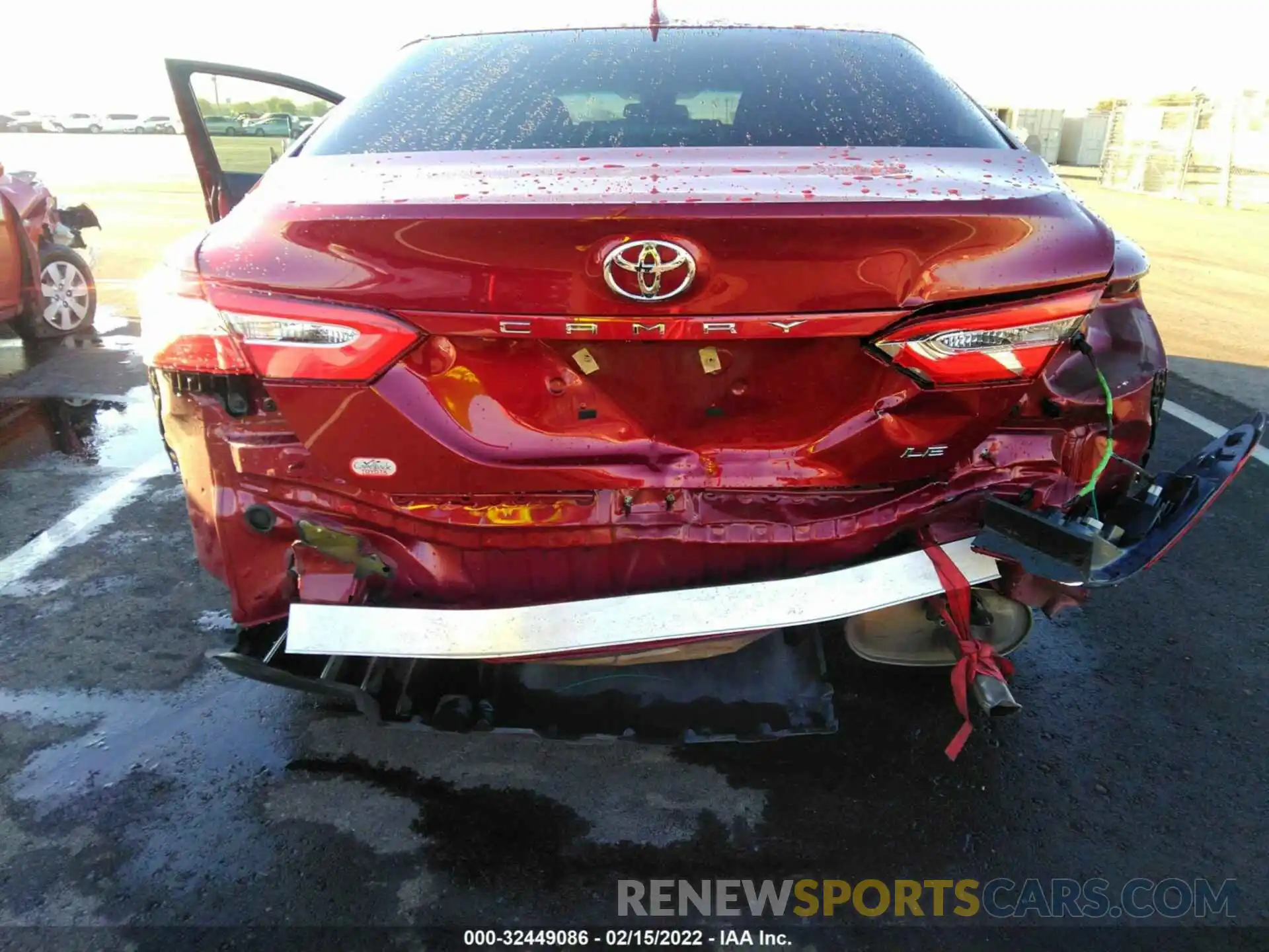 6 Photograph of a damaged car 4T1B11HK2KU844355 TOYOTA CAMRY 2019