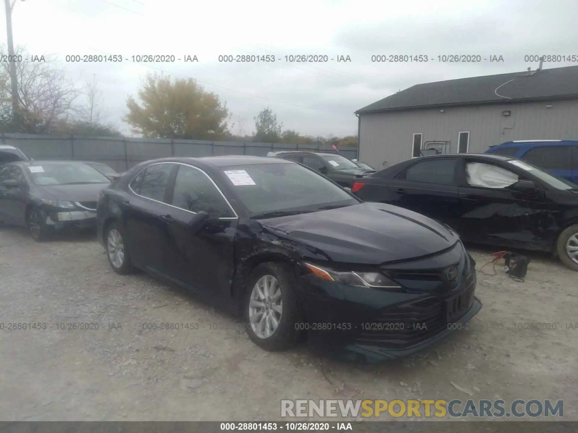 1 Photograph of a damaged car 4T1B11HK2KU844517 TOYOTA CAMRY 2019