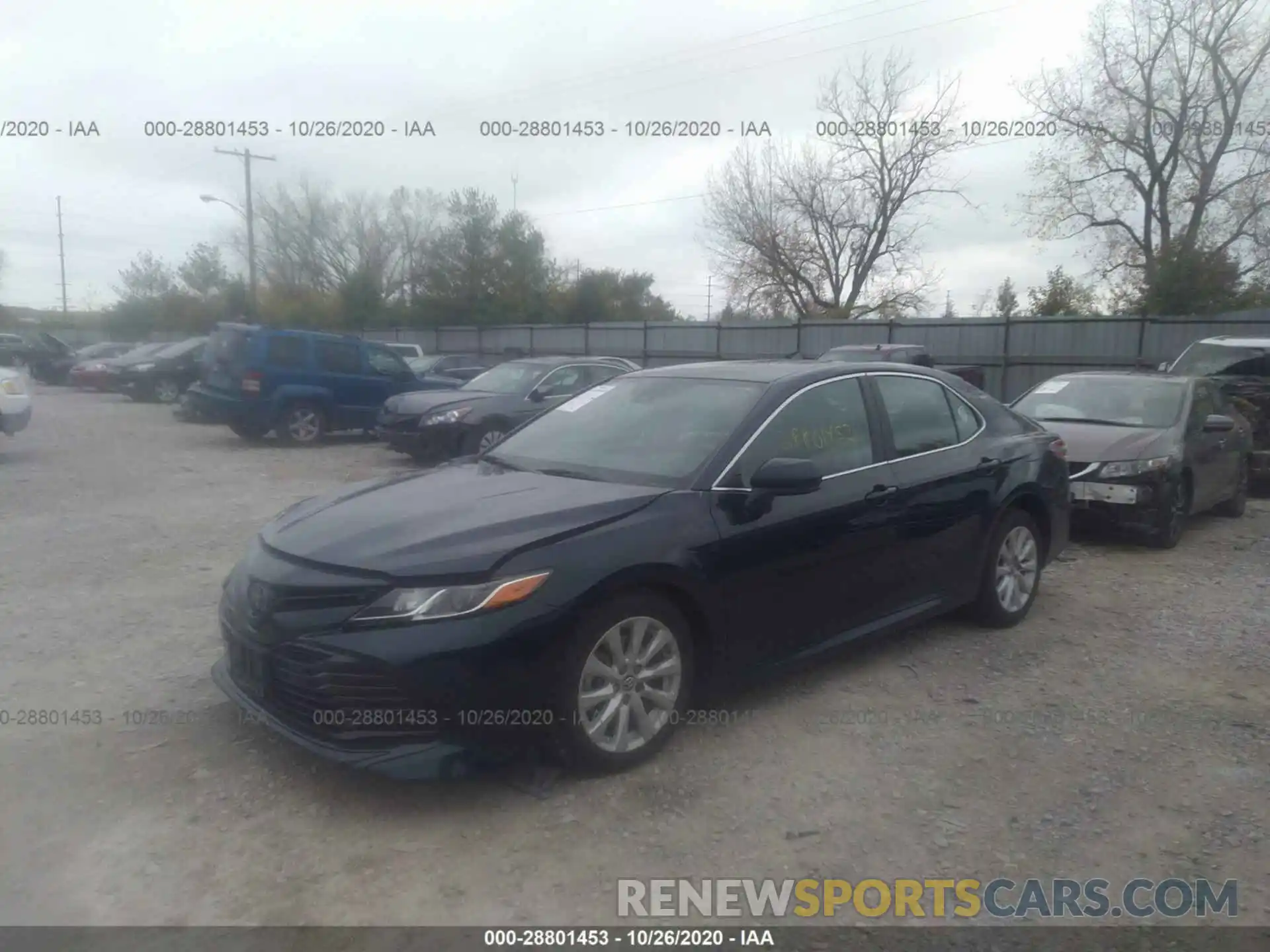 2 Photograph of a damaged car 4T1B11HK2KU844517 TOYOTA CAMRY 2019