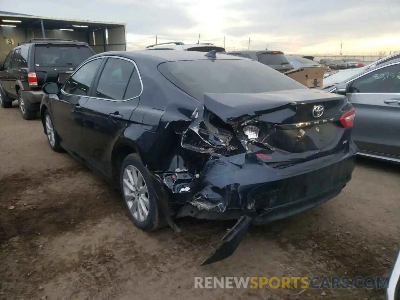 3 Photograph of a damaged car 4T1B11HK2KU846574 TOYOTA CAMRY 2019