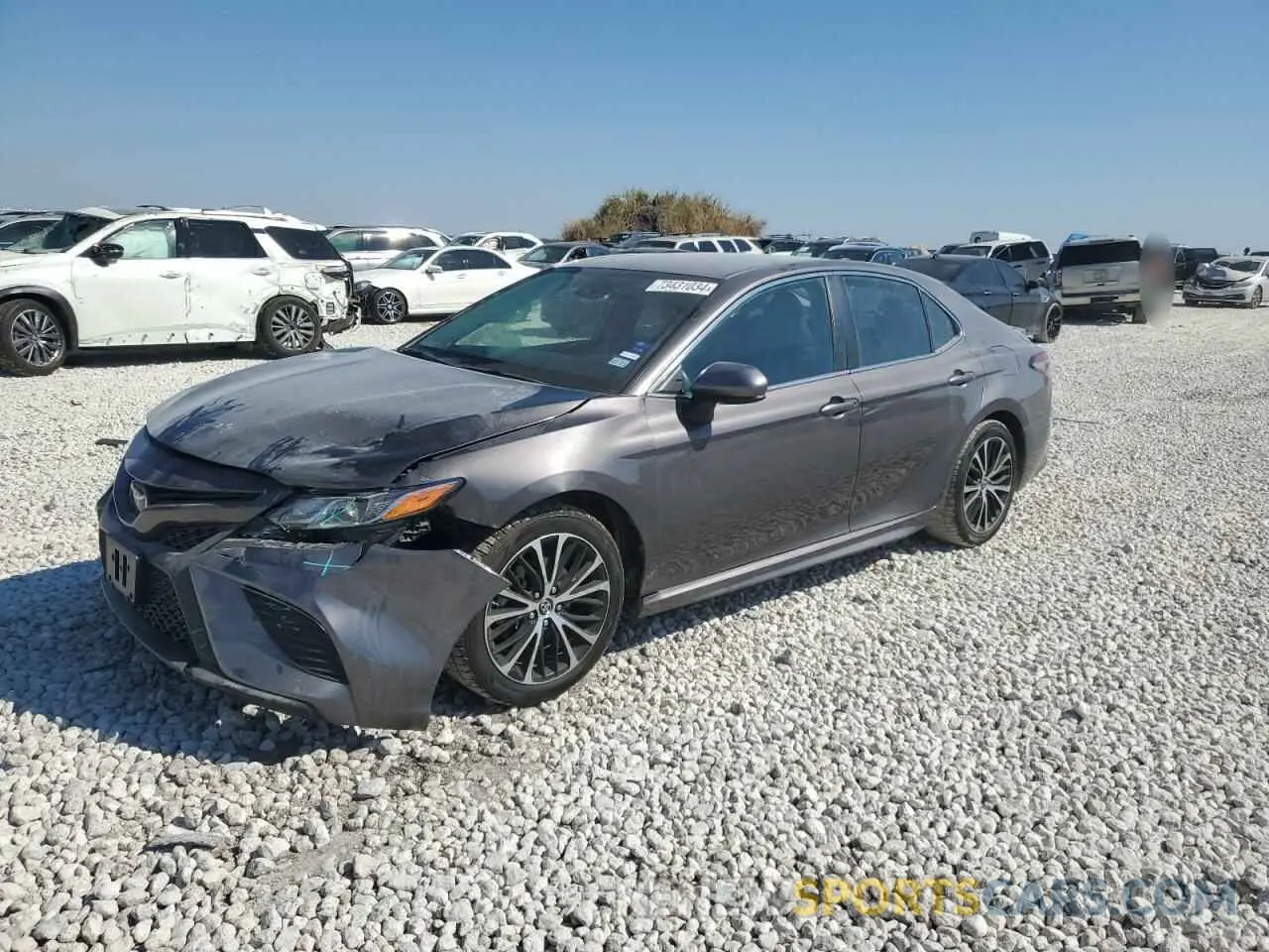 1 Photograph of a damaged car 4T1B11HK2KU847241 TOYOTA CAMRY 2019