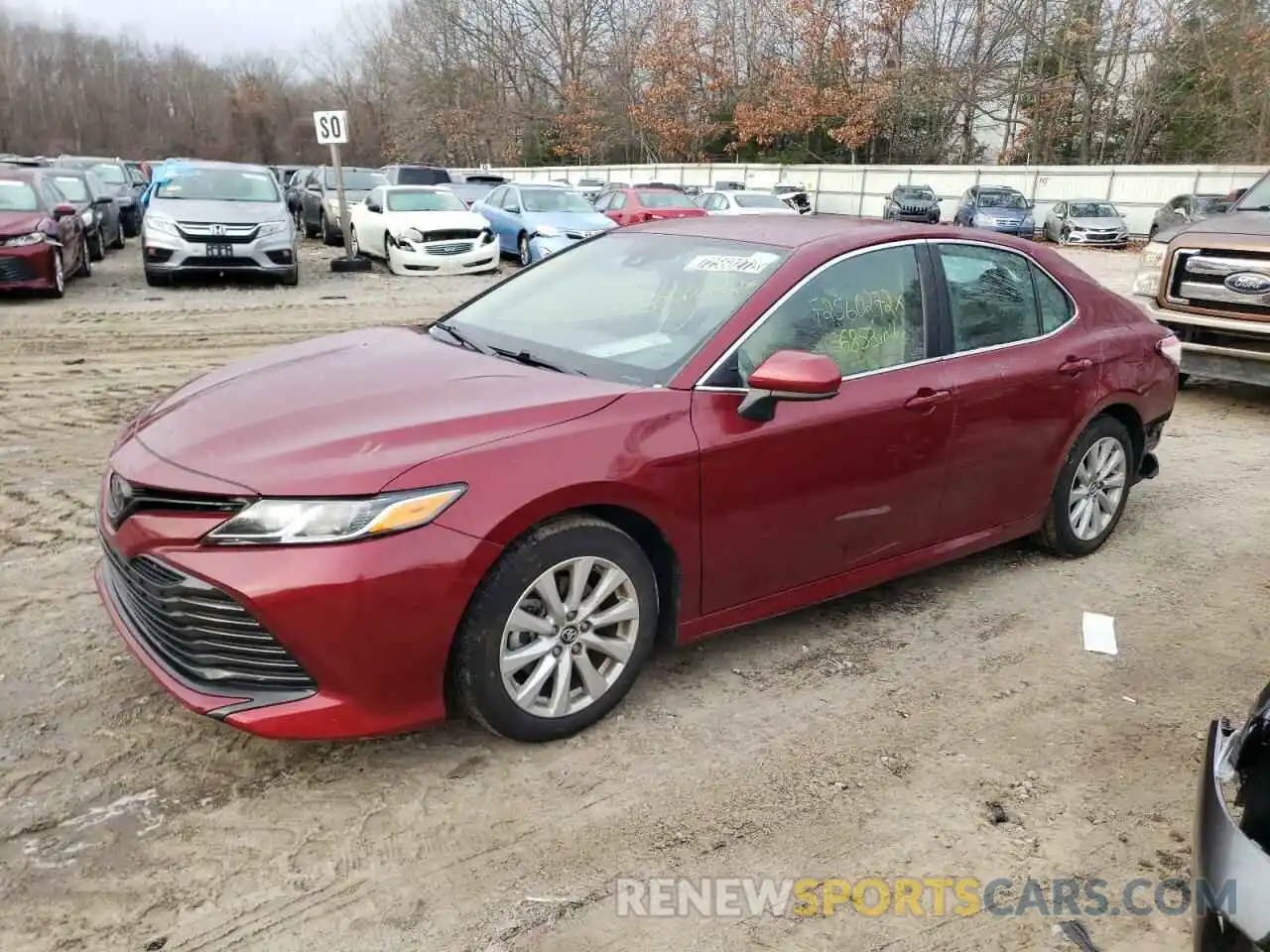 1 Photograph of a damaged car 4T1B11HK2KU850561 TOYOTA CAMRY 2019