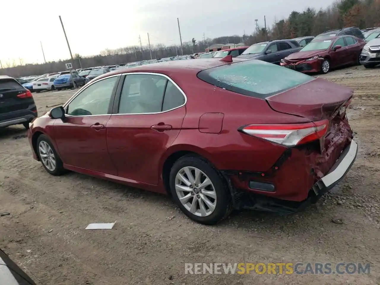 2 Photograph of a damaged car 4T1B11HK2KU850561 TOYOTA CAMRY 2019