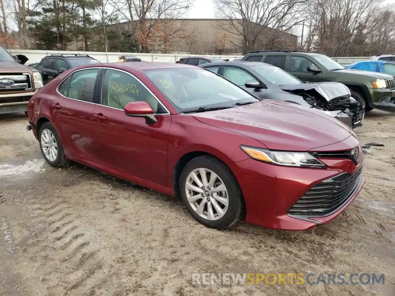 4 Photograph of a damaged car 4T1B11HK2KU850561 TOYOTA CAMRY 2019