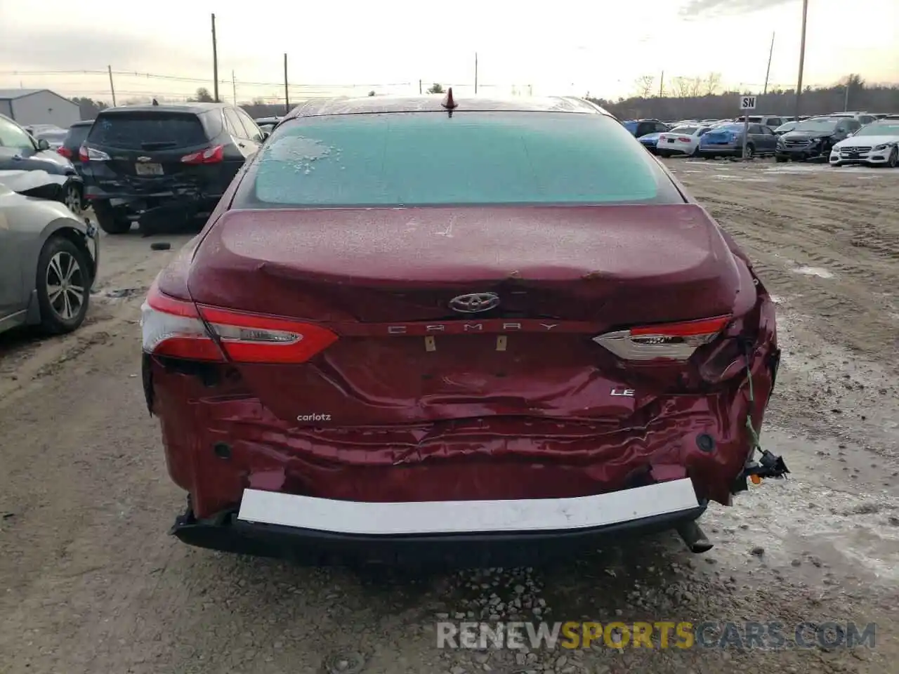 6 Photograph of a damaged car 4T1B11HK2KU850561 TOYOTA CAMRY 2019