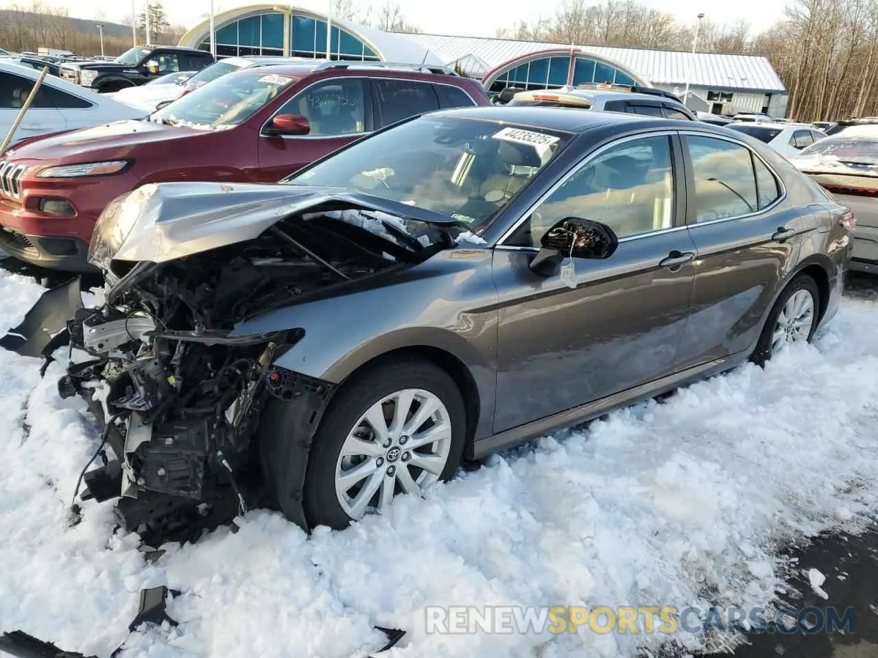 1 Photograph of a damaged car 4T1B11HK2KU853119 TOYOTA CAMRY 2019