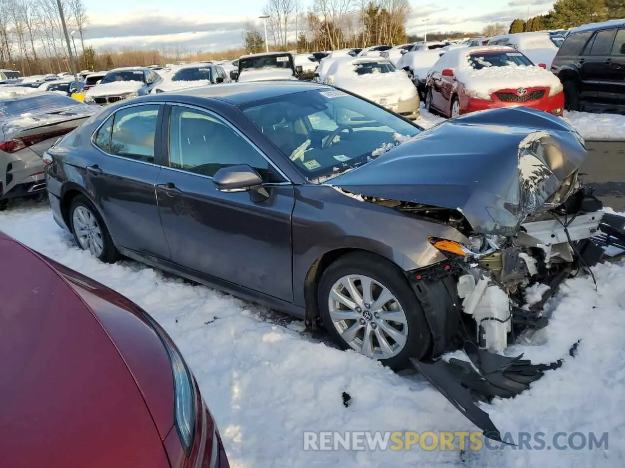 4 Photograph of a damaged car 4T1B11HK2KU853119 TOYOTA CAMRY 2019