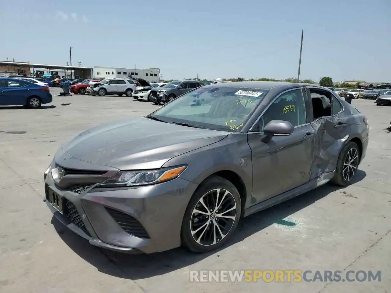 2 Photograph of a damaged car 4T1B11HK2KU854237 TOYOTA CAMRY 2019