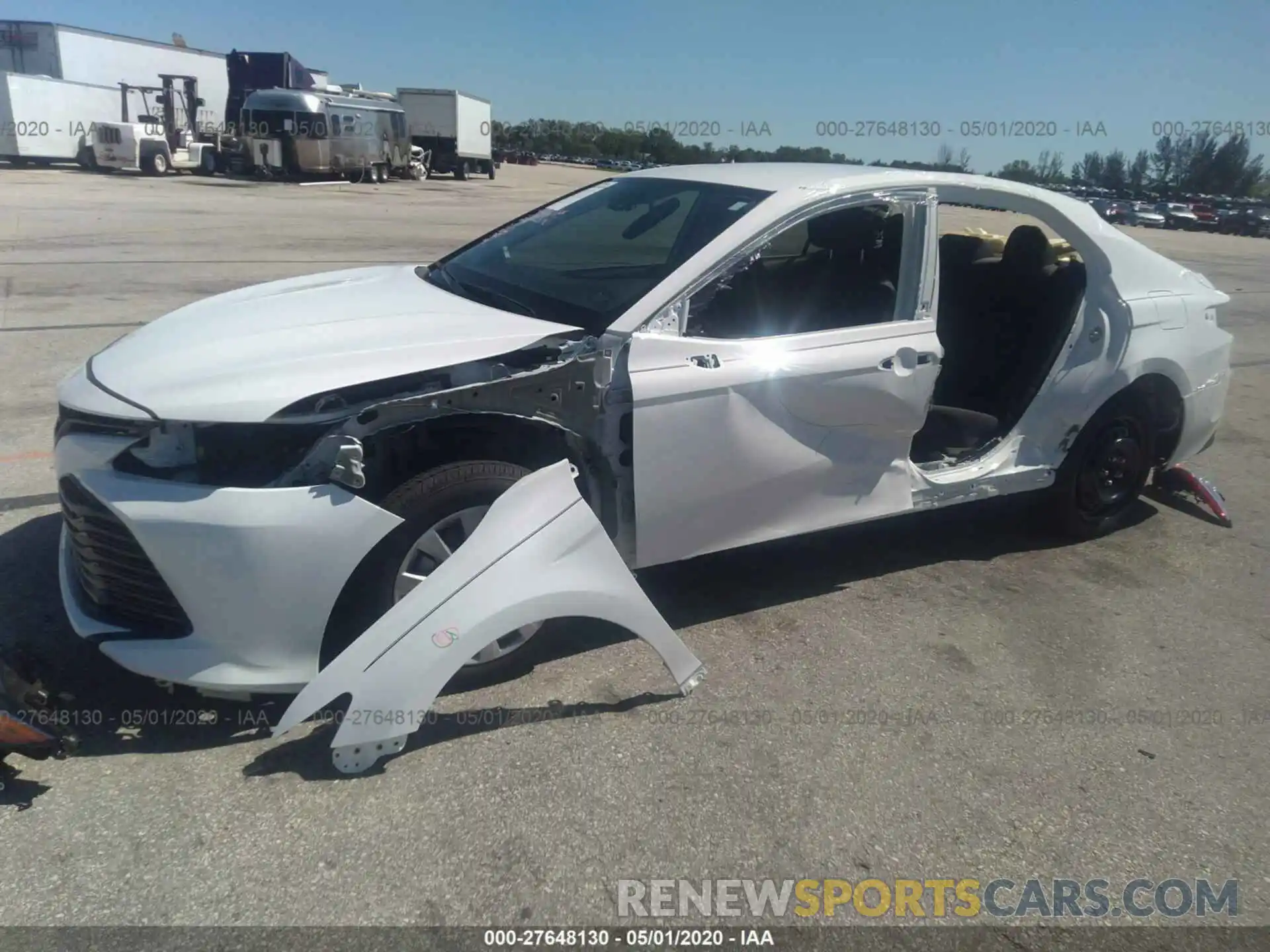 2 Photograph of a damaged car 4T1B11HK2KU855887 TOYOTA CAMRY 2019