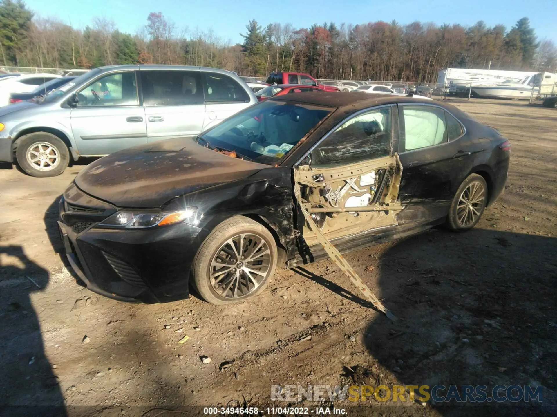 2 Photograph of a damaged car 4T1B11HK2KU855906 TOYOTA CAMRY 2019