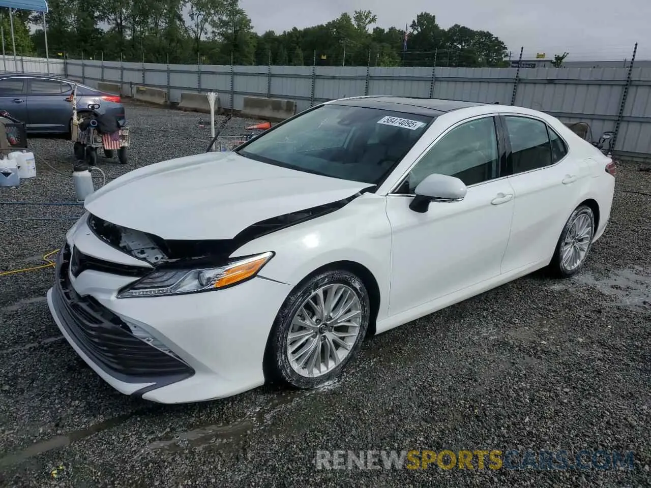 1 Photograph of a damaged car 4T1B11HK2KU856666 TOYOTA CAMRY 2019