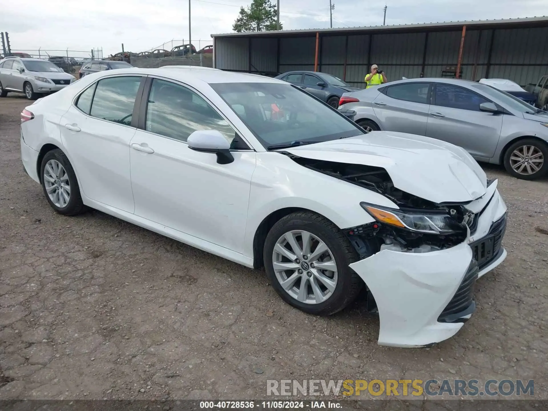 1 Photograph of a damaged car 4T1B11HK3KU160270 TOYOTA CAMRY 2019
