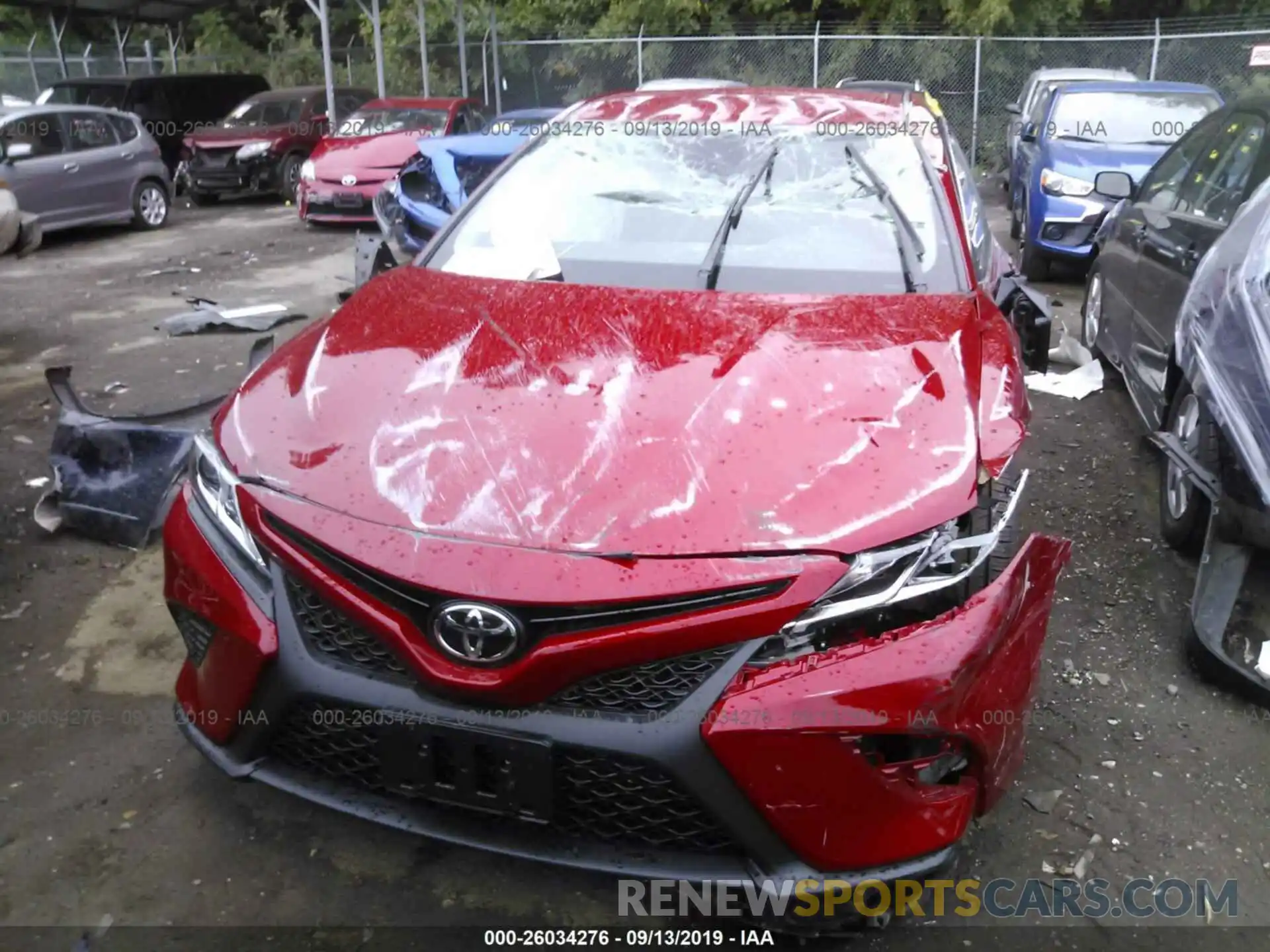 6 Photograph of a damaged car 4T1B11HK3KU160575 TOYOTA CAMRY 2019