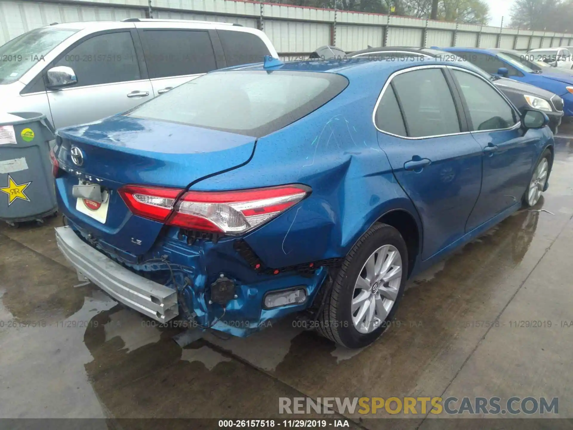 4 Photograph of a damaged car 4T1B11HK3KU164853 TOYOTA CAMRY 2019