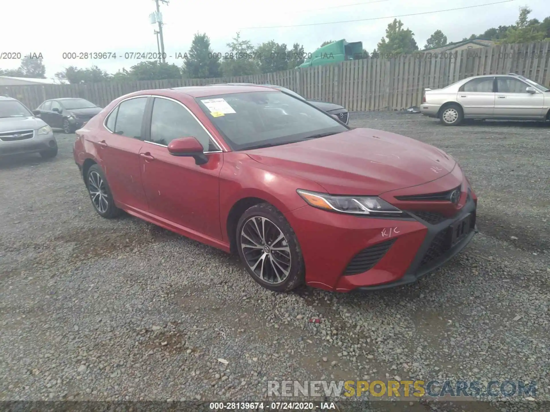 1 Photograph of a damaged car 4T1B11HK3KU165565 TOYOTA CAMRY 2019