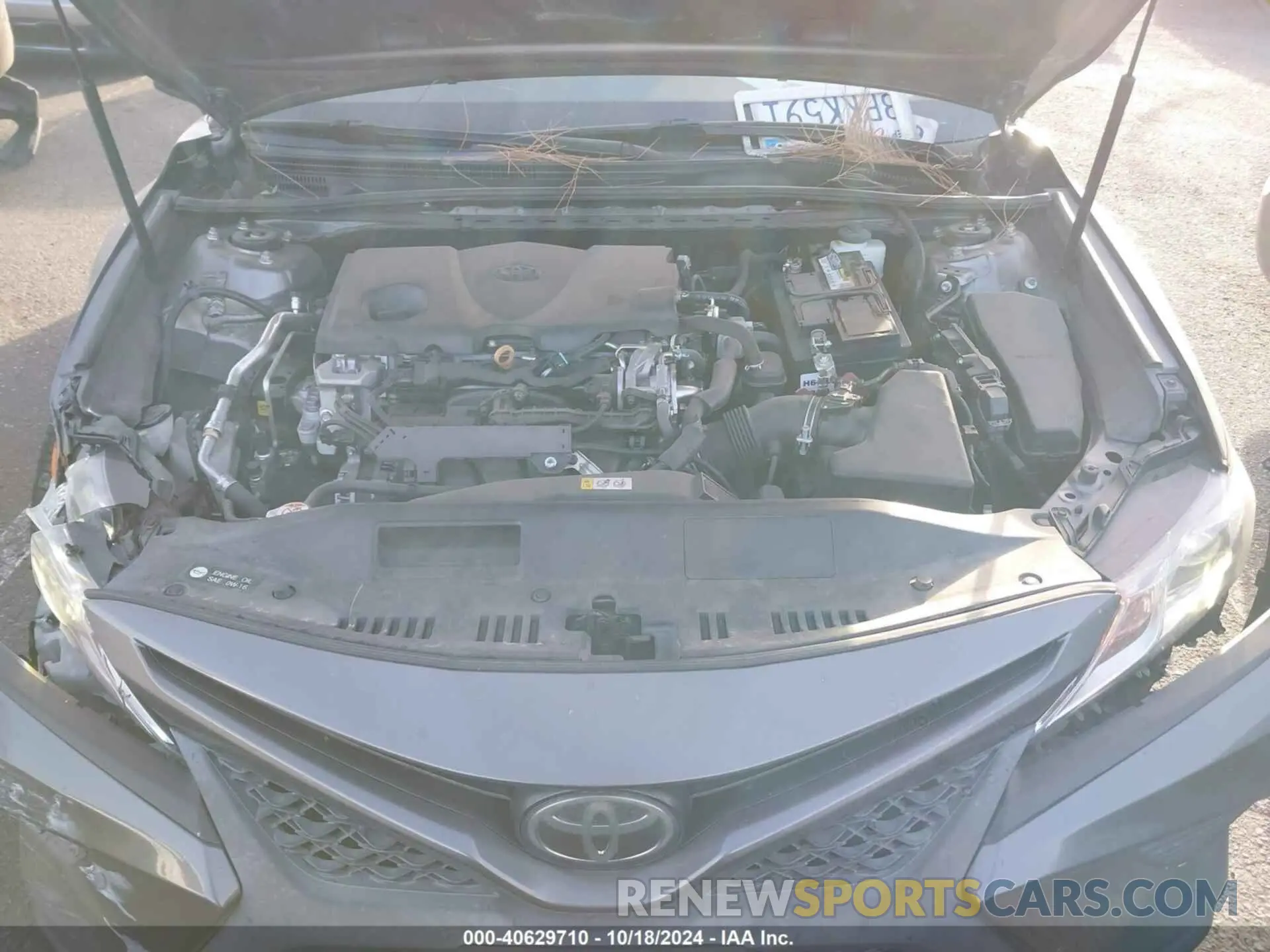 10 Photograph of a damaged car 4T1B11HK3KU166148 TOYOTA CAMRY 2019