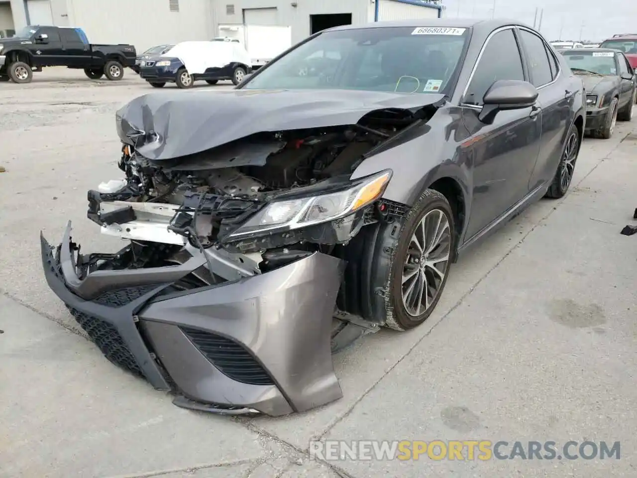 2 Photograph of a damaged car 4T1B11HK3KU170166 TOYOTA CAMRY 2019