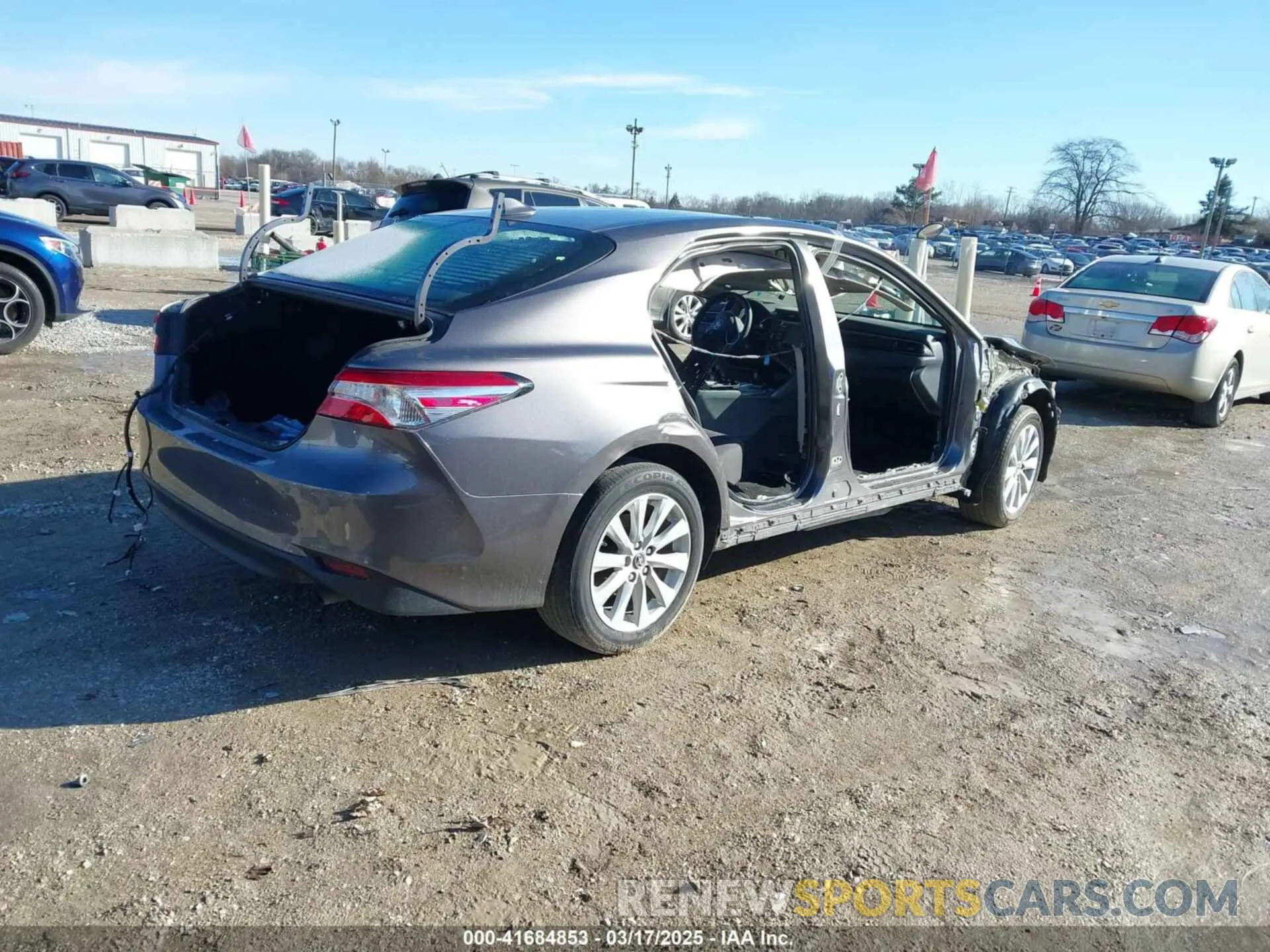 4 Photograph of a damaged car 4T1B11HK3KU172869 TOYOTA CAMRY 2019
