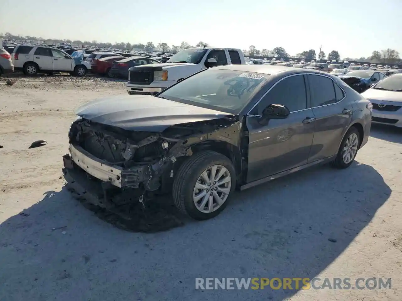 1 Photograph of a damaged car 4T1B11HK3KU178753 TOYOTA CAMRY 2019