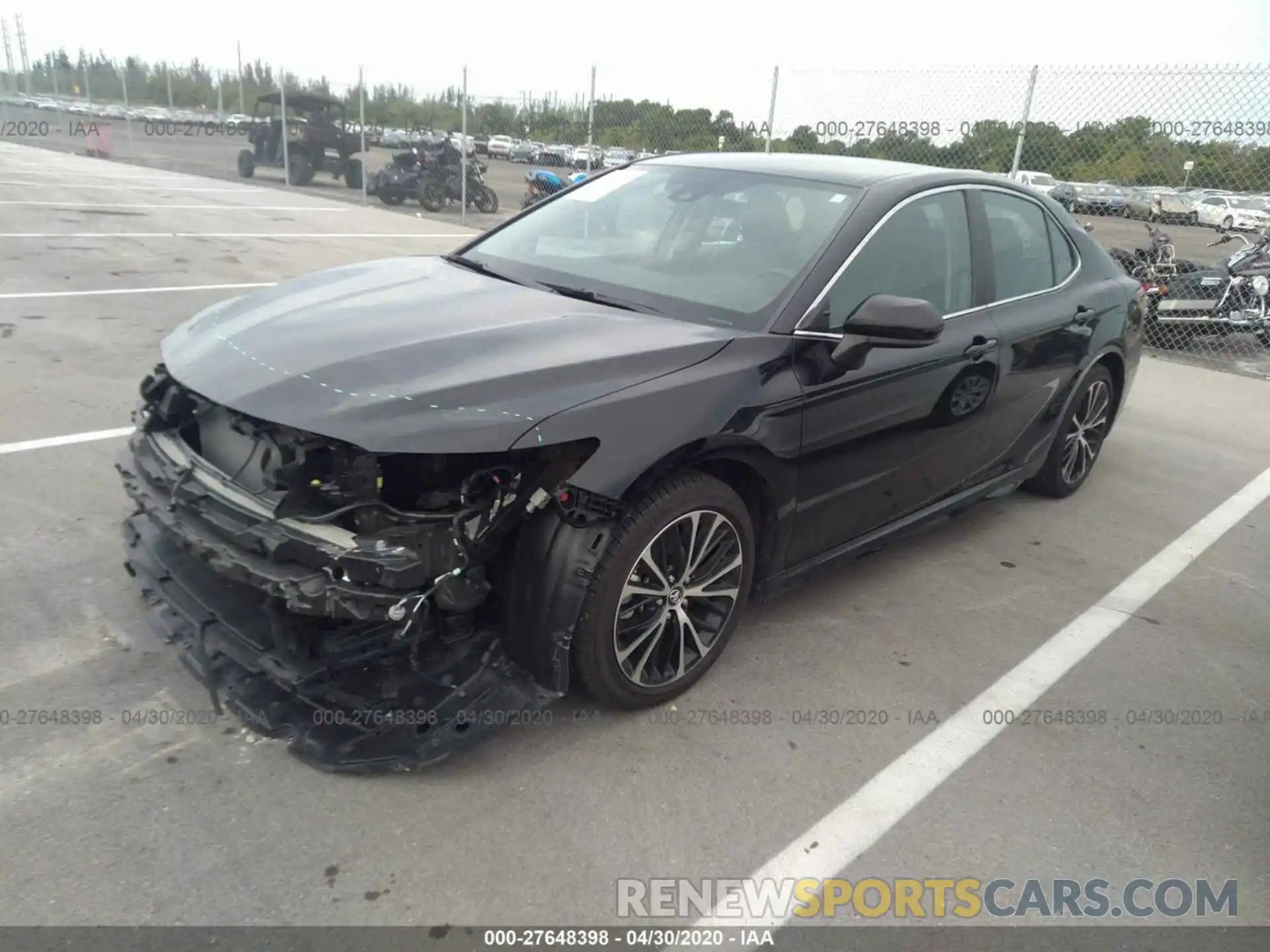 2 Photograph of a damaged car 4T1B11HK3KU181264 TOYOTA CAMRY 2019