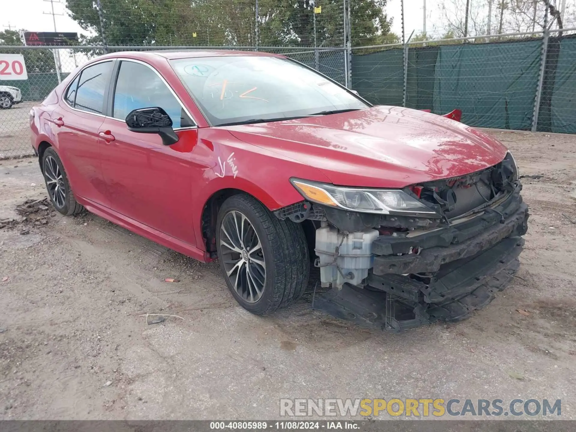 1 Photograph of a damaged car 4T1B11HK3KU181443 TOYOTA CAMRY 2019