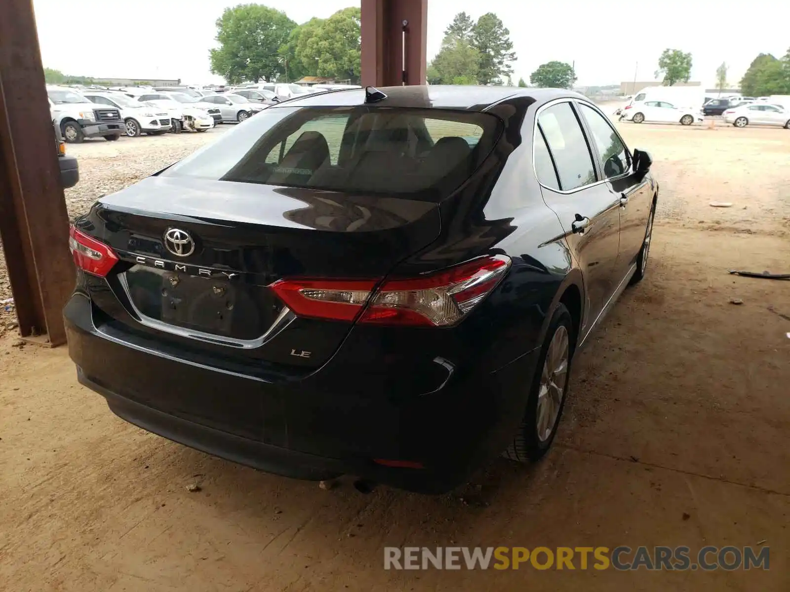 4 Photograph of a damaged car 4T1B11HK3KU181989 TOYOTA CAMRY 2019