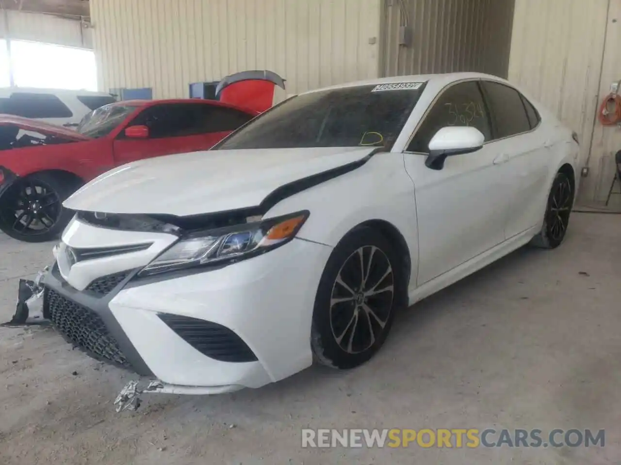 2 Photograph of a damaged car 4T1B11HK3KU183208 TOYOTA CAMRY 2019