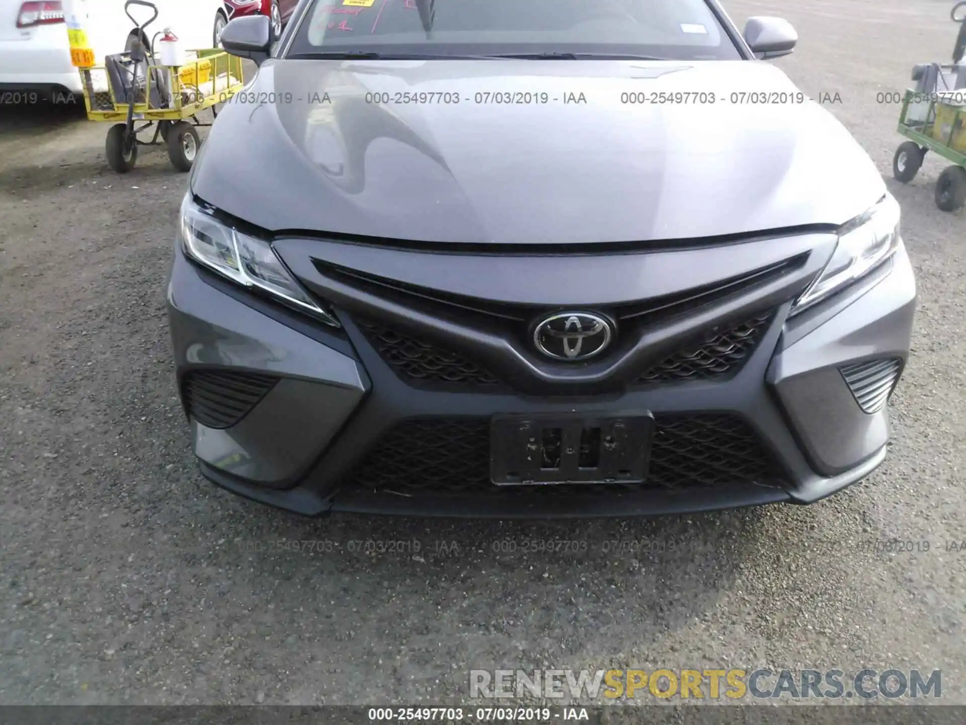 6 Photograph of a damaged car 4T1B11HK3KU183631 TOYOTA CAMRY 2019