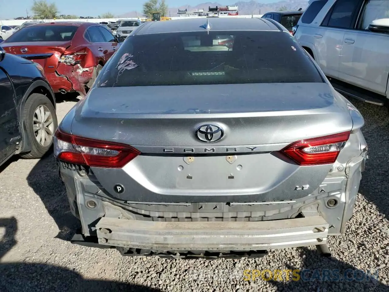 6 Photograph of a damaged car 4T1B11HK3KU185055 TOYOTA CAMRY 2019