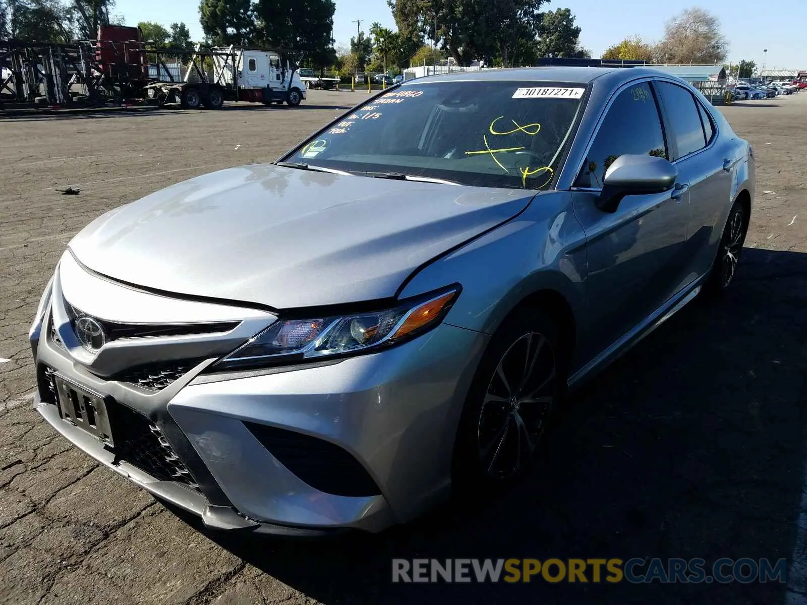 2 Photograph of a damaged car 4T1B11HK3KU185833 TOYOTA CAMRY 2019