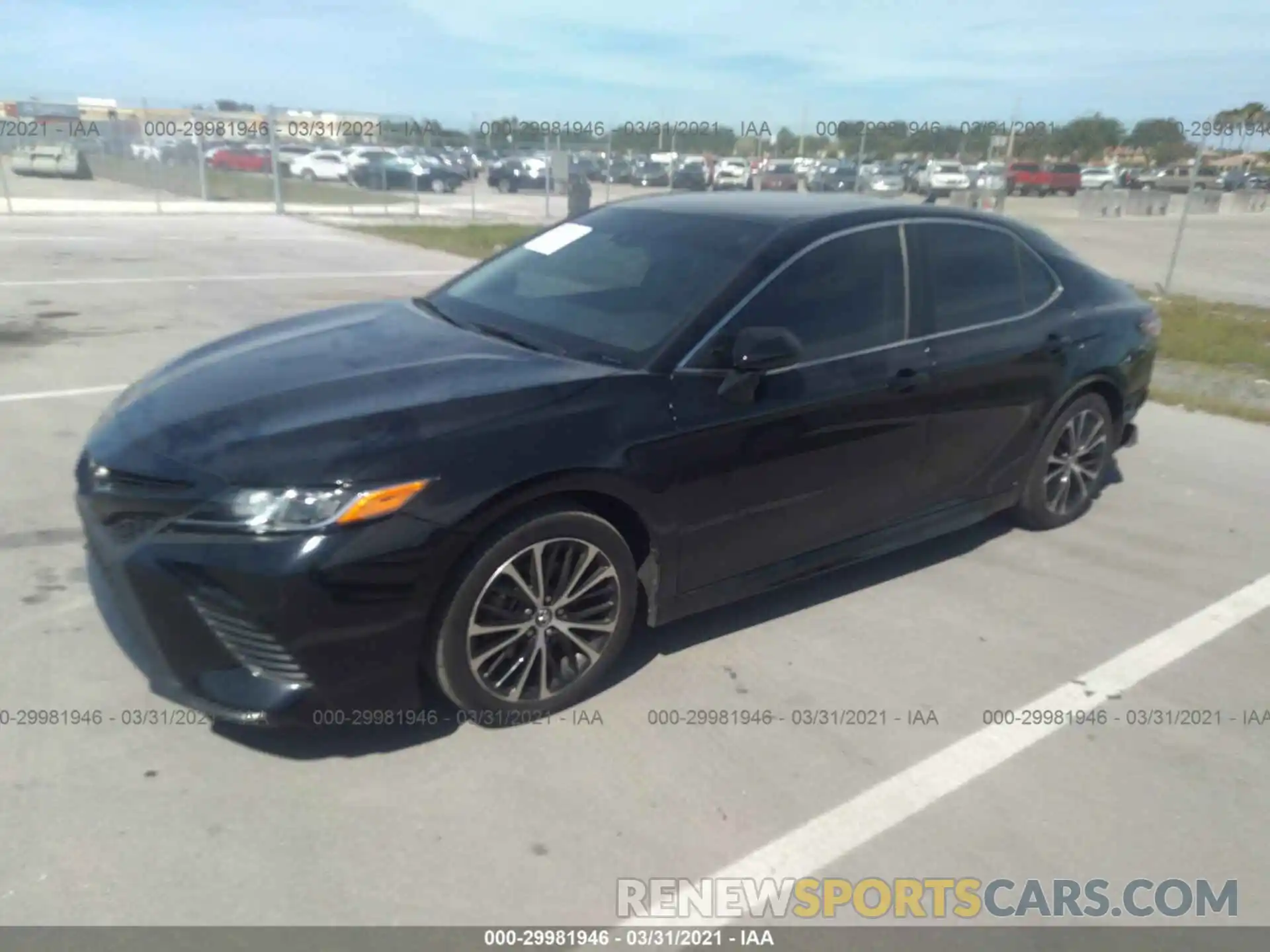 2 Photograph of a damaged car 4T1B11HK3KU188070 TOYOTA CAMRY 2019