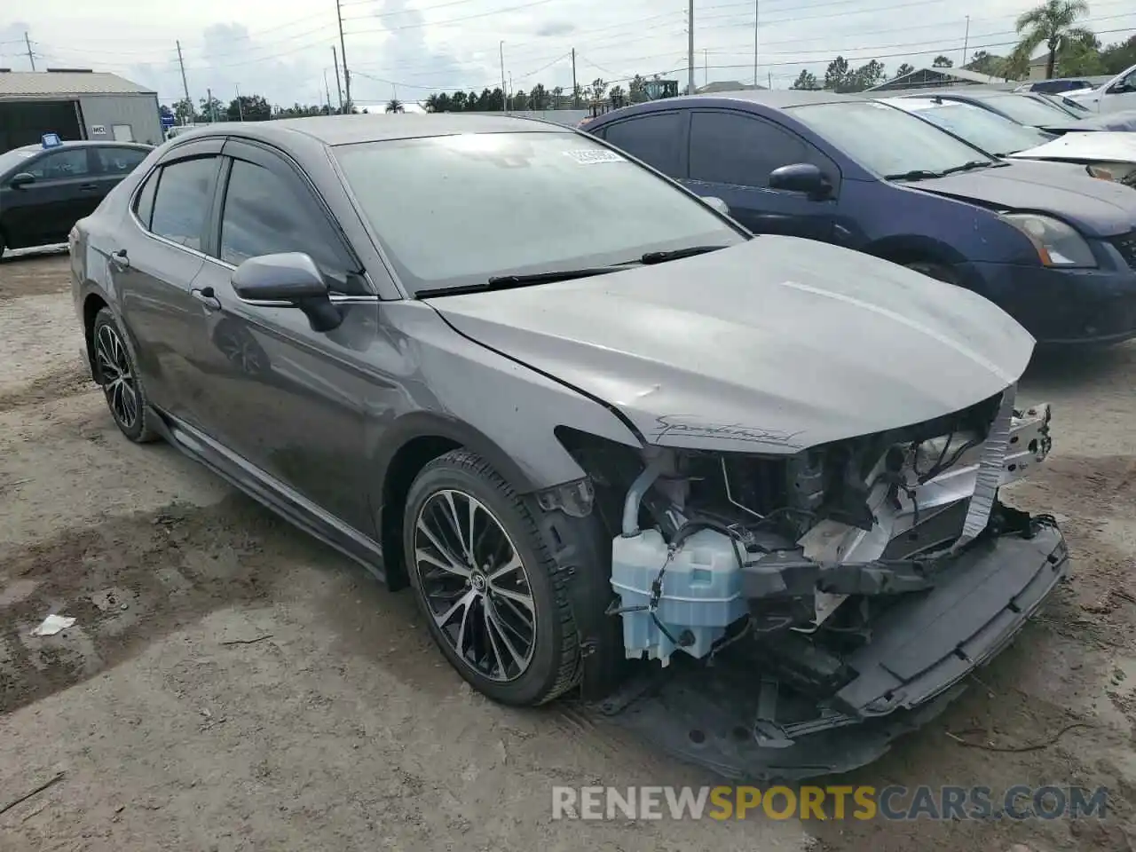 1 Photograph of a damaged car 4T1B11HK3KU190885 TOYOTA CAMRY 2019