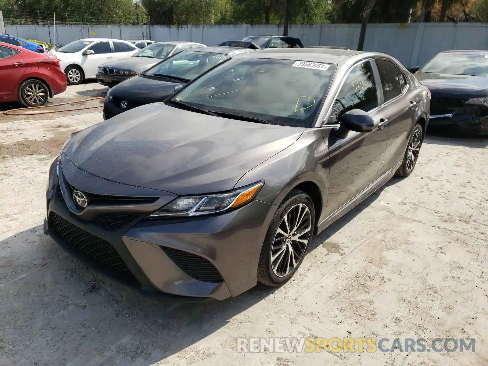 2 Photograph of a damaged car 4T1B11HK3KU193799 TOYOTA CAMRY 2019