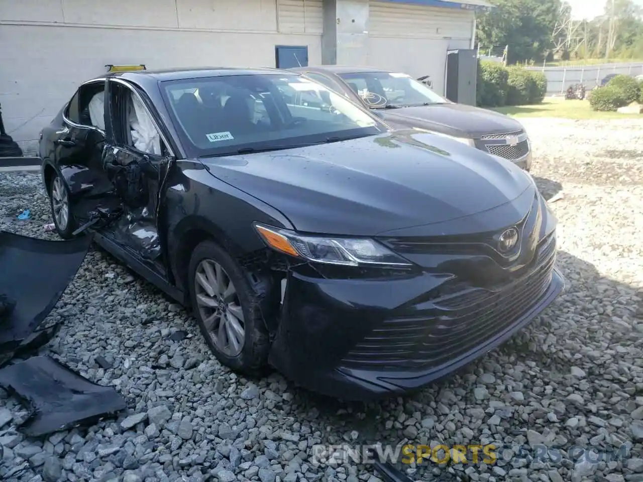 1 Photograph of a damaged car 4T1B11HK3KU195150 TOYOTA CAMRY 2019