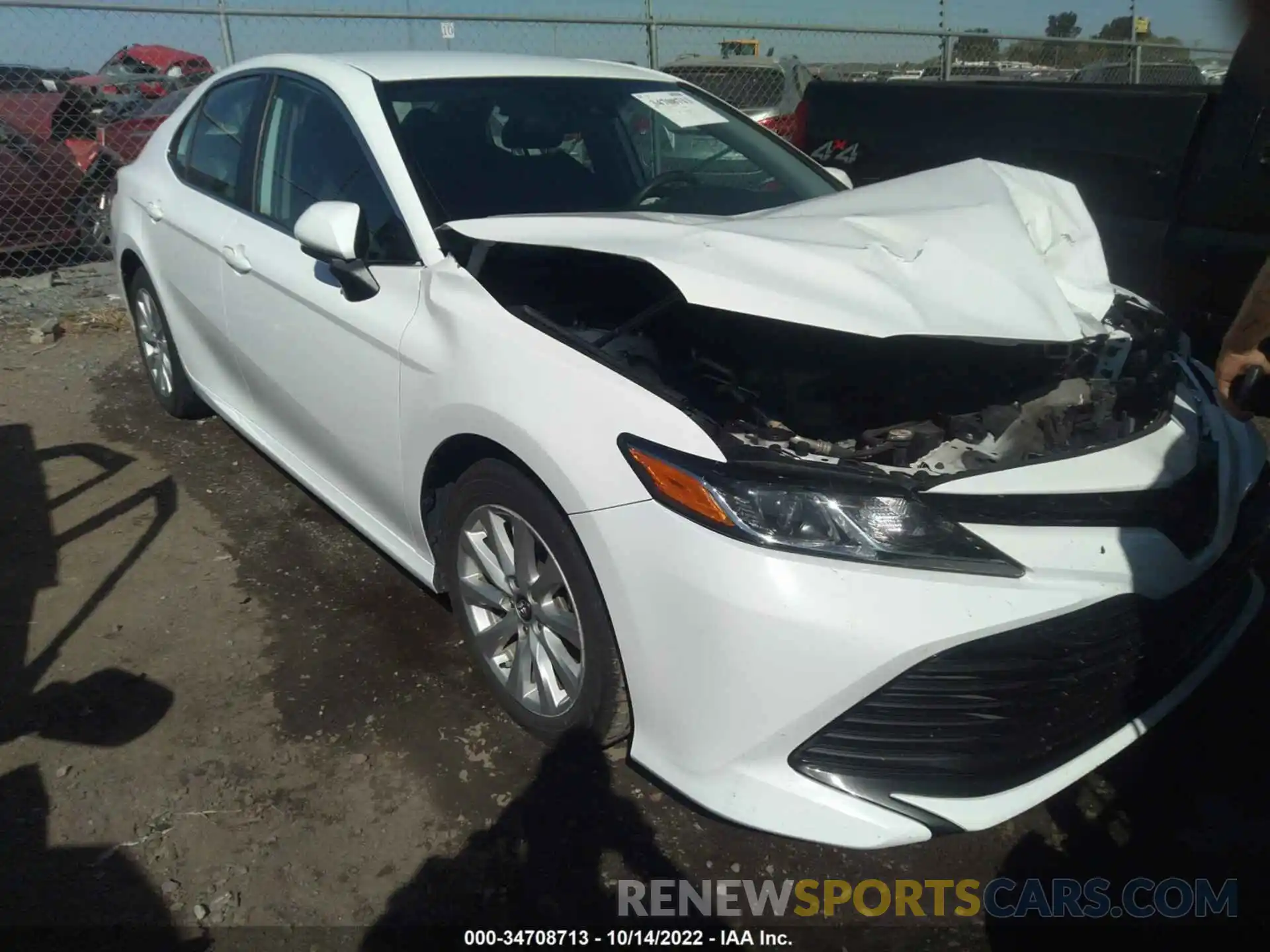 1 Photograph of a damaged car 4T1B11HK3KU196458 TOYOTA CAMRY 2019