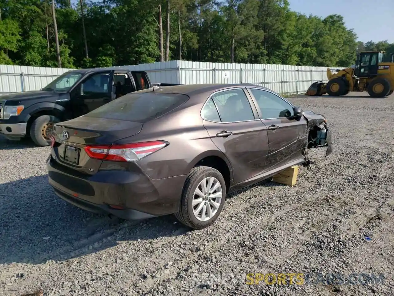 4 Photograph of a damaged car 4T1B11HK3KU197559 TOYOTA CAMRY 2019