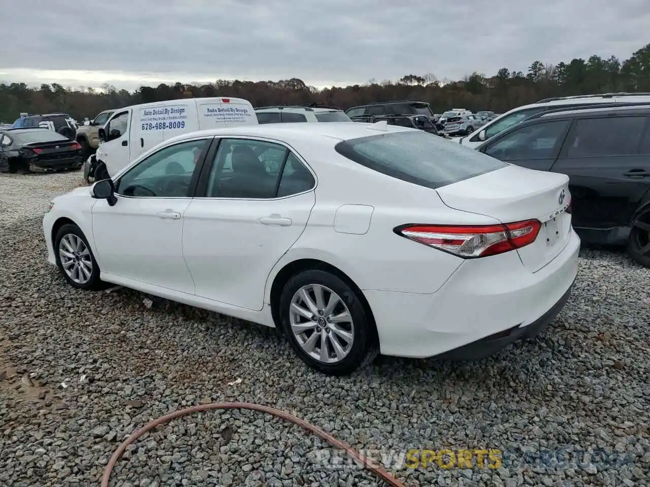 2 Photograph of a damaged car 4T1B11HK3KU197898 TOYOTA CAMRY 2019