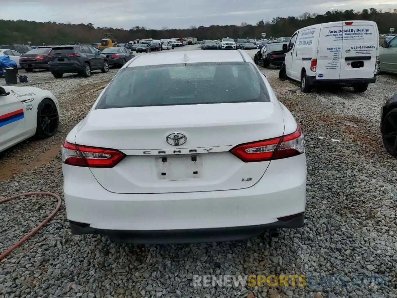 6 Photograph of a damaged car 4T1B11HK3KU197898 TOYOTA CAMRY 2019