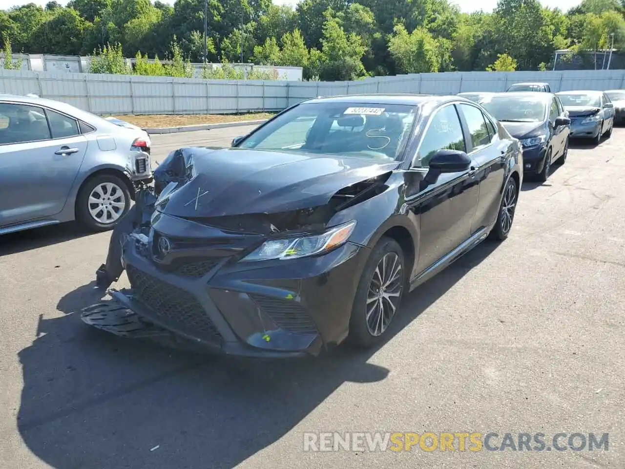 2 Photograph of a damaged car 4T1B11HK3KU204848 TOYOTA CAMRY 2019